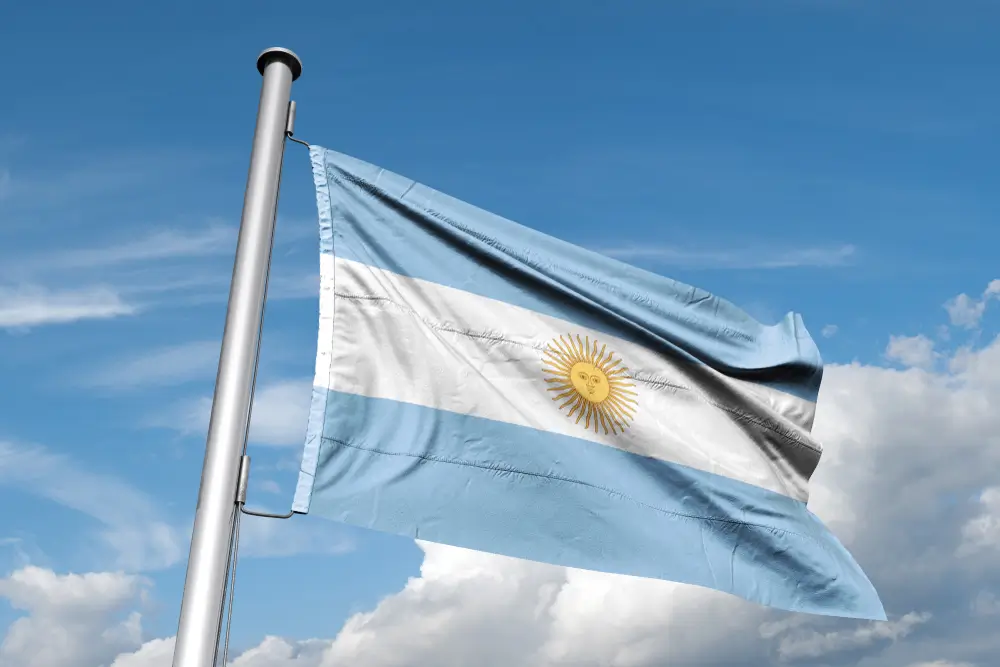 The flag of Argentina represents the country in many things. You may see the Argentina flag anywhere during your trip.