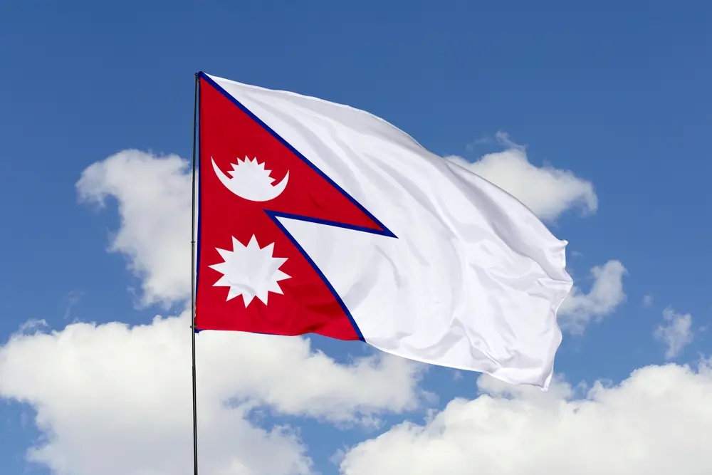 The flag of Nepal represents the country in many things. You may see the Nepal flag anywhere during your trip.