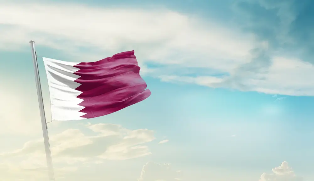 The flag of Qatar represents the country in many things. You may see the Qatar flag anywhere during your trip.